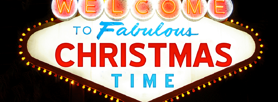 Neon Las Vegas Christmas Sign